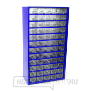 TOKOZ - Fiókrendszerező 12/60S - RAL 5002 - Kék gallery main image