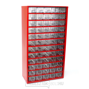 TOKOZ - Fiókrendszerező 12/60S - RAL 3002 - Piros gallery main image