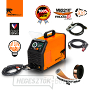 PANTERMAX Hegesztő inverter MIG210FALCO® 3 LCD (MIG/MMA/TIG) Előnézet 