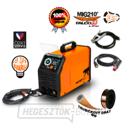 PANTERMAX Hegesztő inverter MIG210FALCO® 3 LCD (MIG/MMA/TIG) Előnézet 