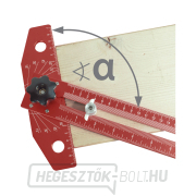 T-szögű, multifunkcionális, 350x190mm Előnézet 