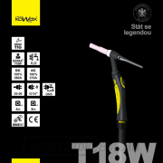 KOWAX T18W hegesztőpisztoly, 8 m, kézi TIG-5 tűs Előnézet 