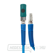 Spirál PU tömlő 10 m, ø 8/12 mm, 8 bar gyorscsatlakozóval Előnézet 