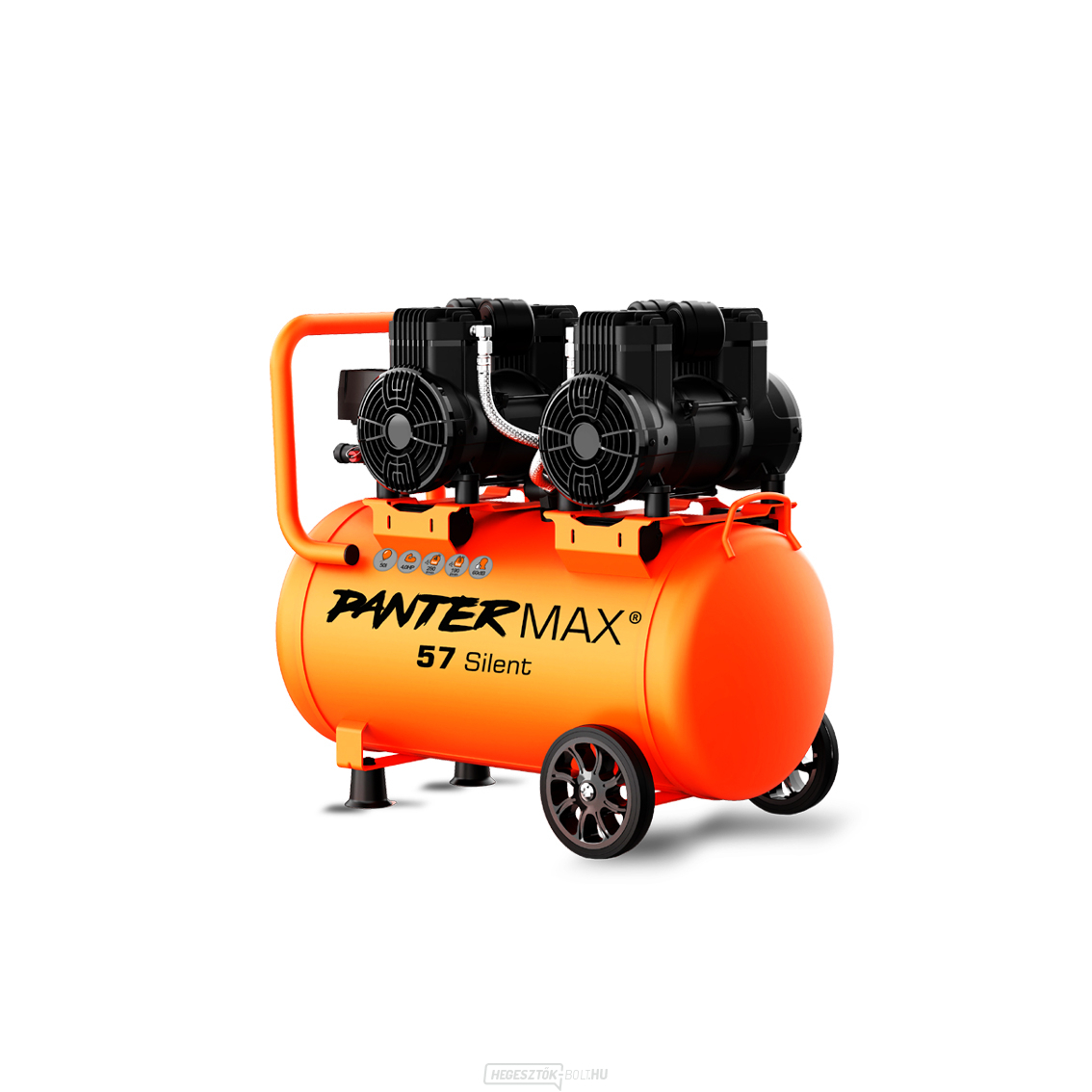 PANTERMAX Szuper csendes olajmentes kompresszor AirFlow® 57 SILENT