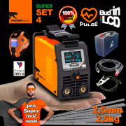 PANTERMAX Impulzushegesztő inverter MMA200pulse® SET4 (MMA/TIG) Előnézet 