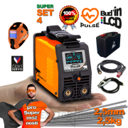 PANTERMAX Impulzushegesztő inverter MMA200pulse® SET4 (MMA/TIG) gallery main image