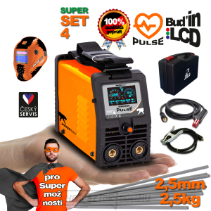 PANTERMAX Impulzushegesztő inverter MMA200pulse® SET4 (MMA/TIG) gallery main image