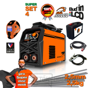 PANTERMAX Hegesztő inverter MMA300LCD® SET4 (MMA/TIG) Előnézet 