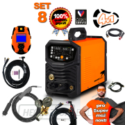 PANTERMAX hegesztő inverter PanterWeld® 4 az 1-ben 200 SET8bL (MIG/SYN/MAN/PLASMA/DCTIG) gallery main image