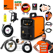 PANTERMAX hegesztő inverter PanterWeld® 4 az 1-ben 200 SET5bL (MIG/SYN/MAN/PLASMA/DCTIG) Előnézet 