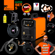 PANTERMAX hegesztő inverter PanterWeld® 4 az 1-ben 200 SET5bL (MIG/SYN/MAN/PLASMA/DCTIG) Előnézet 