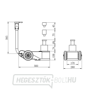 Mobil autóemelő WWH 30002 PH náhled