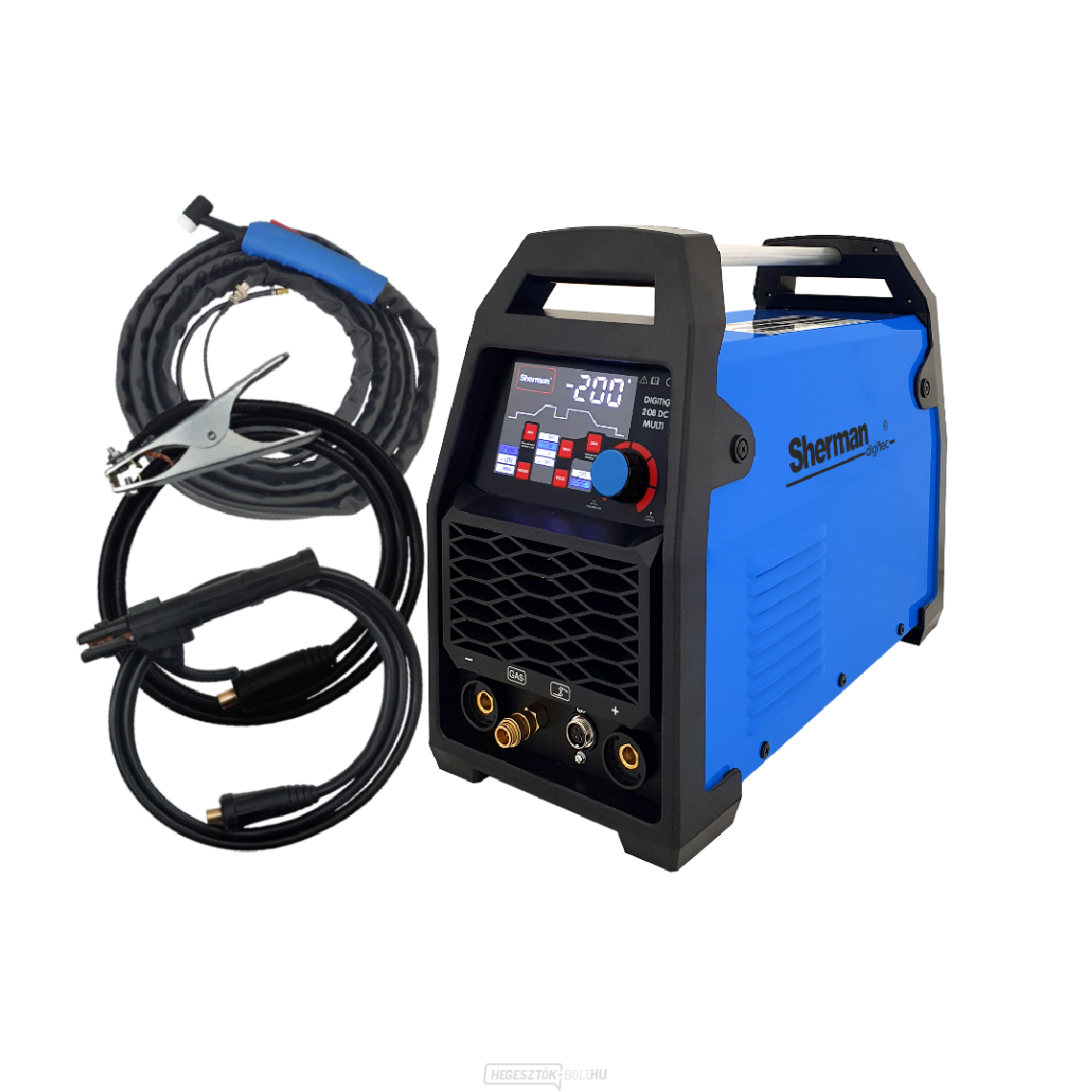 DIGITIG 208 DC MULTI inverteres hegesztő + kábelek