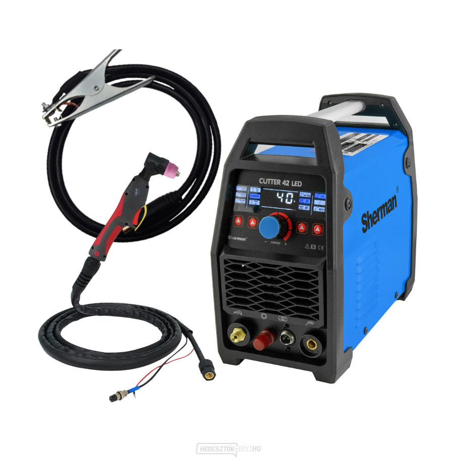 Plazmavágó CUTTER 42 LED + kábelek