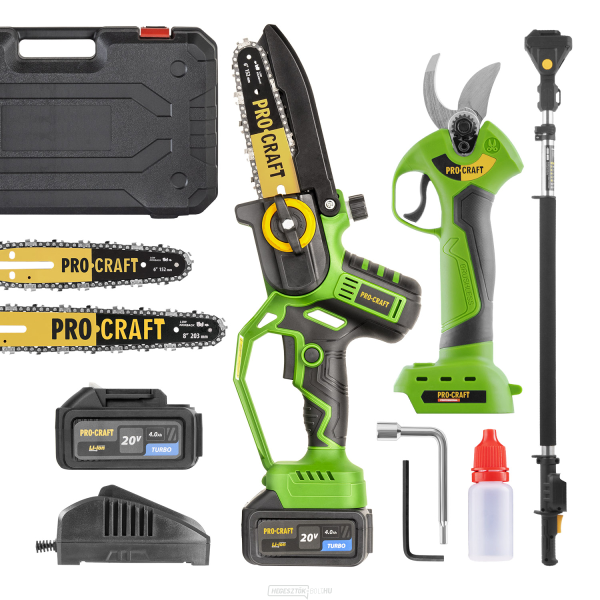 PKA32Li akkus kézifűrész és ES28Libb metszőolló készlet + EP2.0 tartozék | SPKA32Li-ES28Libb-EP2.0