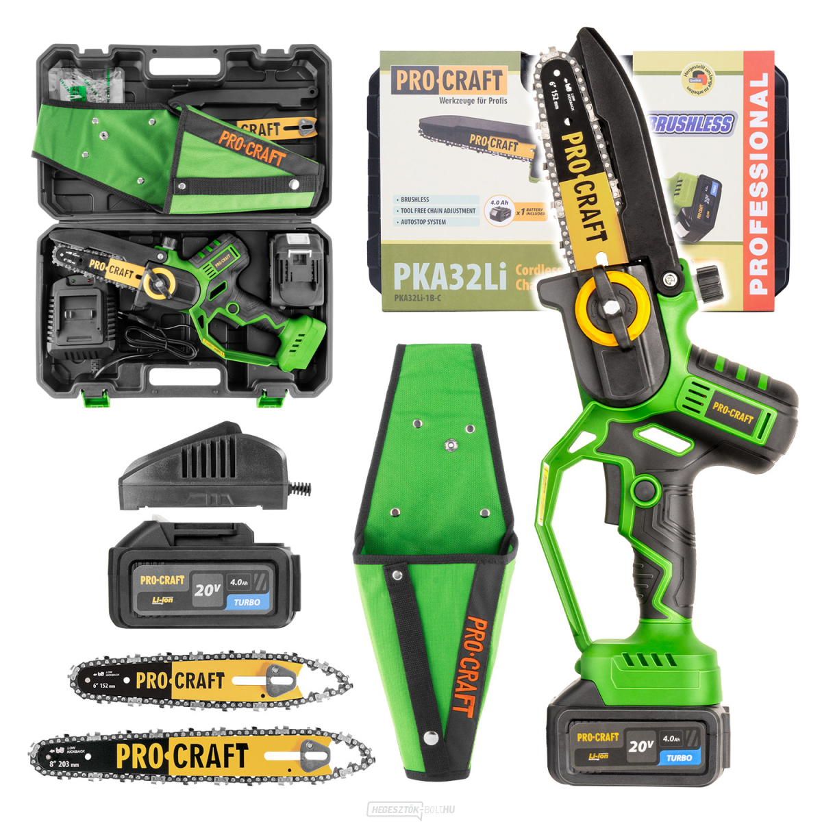 Akkus kézifűrész kofferben Procraft PKA32Li-P | PKA32Li-P