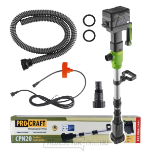 Procraft CPN20bb akkumulátoros merülő hordószivattyú (akkumulátor és töltő nélkül) | CPN20bb gallery main image