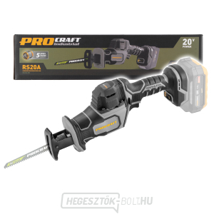 Akkus orrfűrész Procraft Industrial RS20Abb (akkumulátor és töltő nélkül) | RS20Abb gallery main image