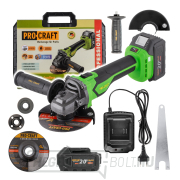 Akkus sarokcsiszoló Procraft PGA22 | PGA22-1B-C gallery main image