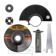 Procraft PGA22 akkus sarokcsiszoló és 3 db Procraft DS3.125 | SPGA22-1B-C/DS3.125 gyémánttárcsa készlet náhled