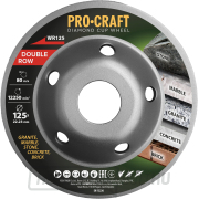 Sarokcsiszoló Procraft PW1050 és 3 db gyémánttárcsa DS3.125 + 2 db fazéktárcsa | SPW1050/DS3.125/WT125 náhled