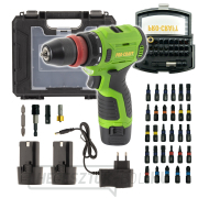 Procraft PA12Pro DFR-2b-c akkus csavarozó BS-32 bitkészlettel | SPA12ProDFR-2b-c/BS-32 gallery main image