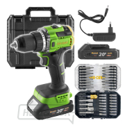 Procraft PA18LiH akkus fúró-csavarozó BS-37 bitkészlettel | SPA18LiH-1B-C/BS-37 gallery main image