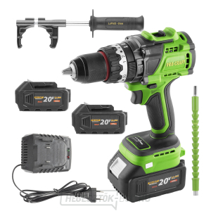 Procraft PA18ProBL akkus csavarhúzó készlet 2x 20V 4Ah akkumulátorral és 20/1 töltővel | SPA18ProBL-bb/2x20-4/20-1 gallery main image