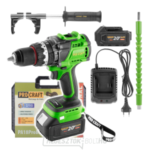 Akkus csavarozó Procraft PA18ProBL-1B-C | PA18ProBL-1B-C gallery main image