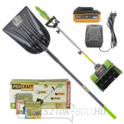 150 cm-es hólapát és Procraft PSB20 akkumulátoros hómaró készlet akkumulátorral és töltővel |... gallery main image