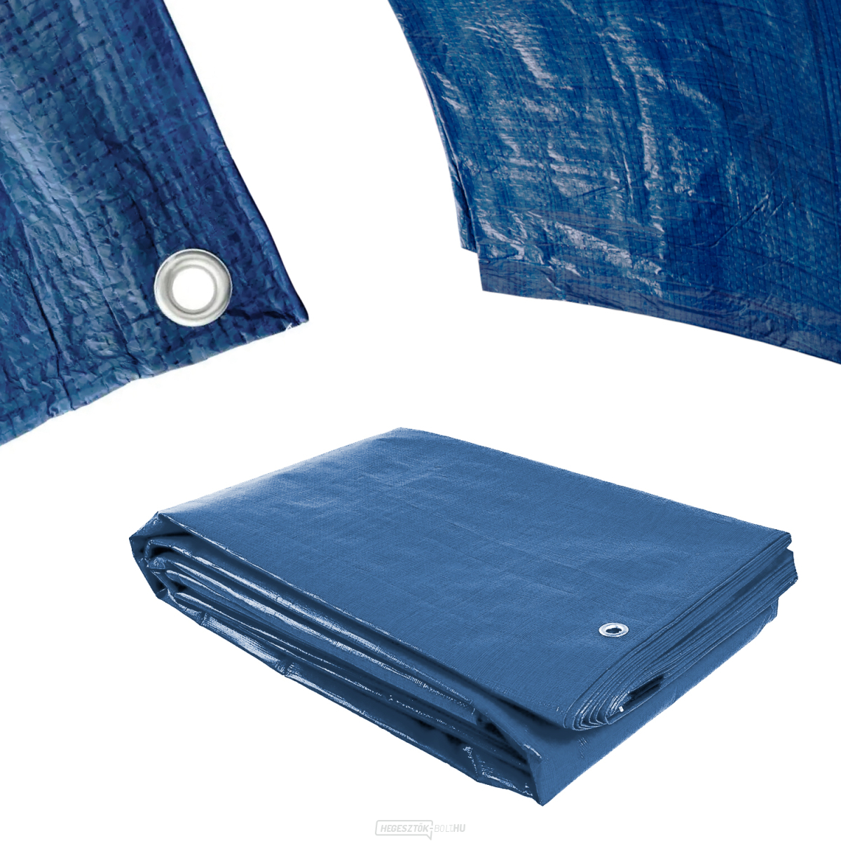 Procraft BT2x2 50g/m2 vízálló ponyva hálóval 2x2m kék | BT2x2 gallery main image