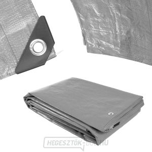 Ponyva Procraft ST3x6 200g/m2 vízálló hálós 3x6 m ezüst | ST3x6 gallery main image