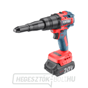 akkus szegecselő SHARE20V, SZÉNKEFEMENTES, 2Ah gallery main image