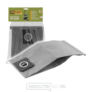 Porzsák ipari porszívóhoz Procraft VP2000 6L | SVP2000 6L gallery main image