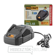 Töltő 20 V-os Li-ion akkumulátorokhoz Procraft 20/2.4А | 20/2.4A gallery main image