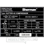 Plazmavágó CUTTER 42 + Beépített kompresszor Előnézet 