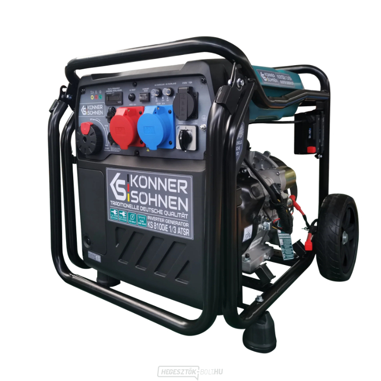 Könner & Söhnen KS 8100iE 1/3 ATSR inverteres benzin generátor