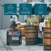 Könner & Söhnen KS 8100iE 1/3 ATSR inverteres benzin generátor náhled