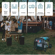 Könner & Söhnen KS 8100iE 1/3 ATSR inverteres benzin generátor náhled