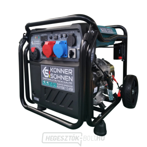 Könner & Söhnen KS 8100iE 1/3 ATSR inverteres benzin generátor gallery main image