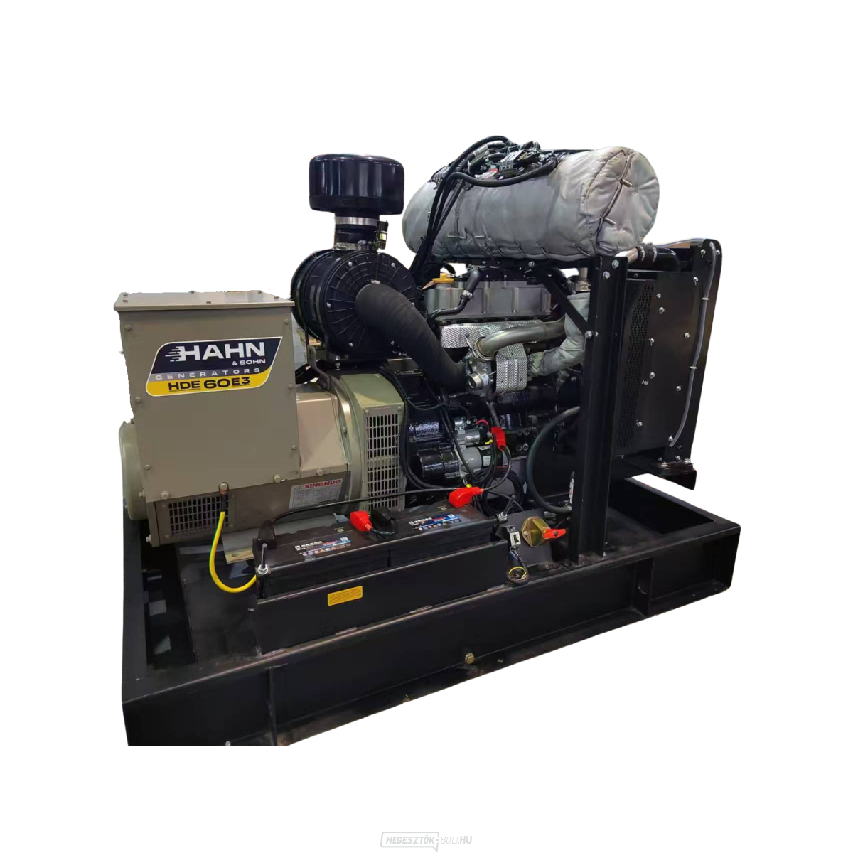 Hahn & Sohn HDE60E3 dízel generátor, nyitott változat, V. fokozat