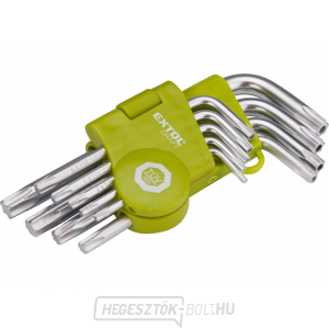 L-kulcsok TORX rövid - 9db