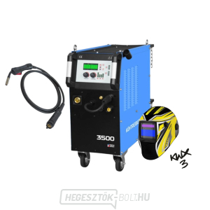 KITin 3500 Multi MIG Synergic V2 + Pisztoly + Sisak gallery main image
