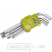 L-kulcsok imbuszkulcs - 9db L-kulcsok imbuszkulcs - 9db gallery main image