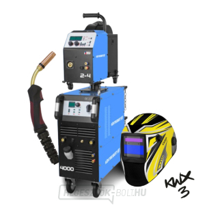 Inverter KITIN 4000SW SYNERGIC + adagoló KITin 2-4EW Synergic + csatlakozó 5mW + fáklya + elszívóernyő gallery main image