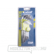 L-kulcsok TORX - 9db Előnézet 