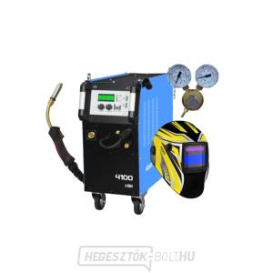 KITin 4100 Multi MIG V2 + Pisztoly + Hegesztősisak + Vörös szelep gallery main image