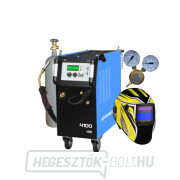 KITin 4100 Multi MIG V2 + Hegesztőpisztoly + Hegesztősisak + Vörös szelep + Teljes CO2 Palack  gallery main image