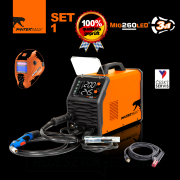 PANTERMAX hegesztő inverter MIG260LED® SET1 (MIG/MMA/TIG) náhled