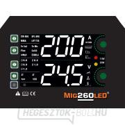 PANTERMAX hegesztő inverter MIG260LED® SET1 (MIG/MMA/TIG) Előnézet 